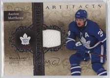 2021-22 Upper Deck Artifacts Treasured Swatches Auston Matthews #TS-AM card