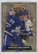 2021-22 Upper Deck Stature Base Set Auston Matthews #65 card