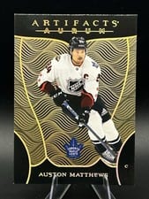 2022-23 Upper Deck Artifacts Aurum Auston Matthews #A-AM card