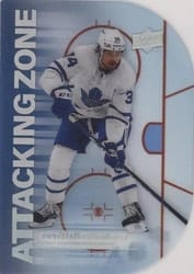 2022-23 Upper Deck Attacking Zone Auston Matthews #AZ-2 card