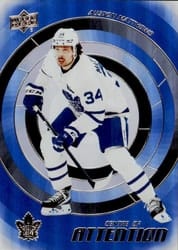 2022-23 Upper Deck Centre of Attention Auston Matthews #CA-25 card