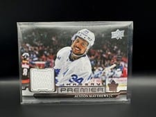 2022-23 Upper Deck Premier Premier Dynamic Imagery Jersey Auston Matthews #PDJ-AM card