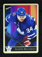 2023-24 SkyBox Metal Universe 1990 Skybox Metal Retros Auston Matthews #23 card
