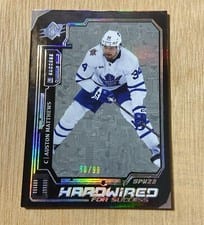 2023-24 SPx Hardwired for Success Auston Matthews #HW-AM card