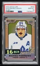 2023-24 Upper Deck Allure 16-Bit Auston Matthews #B-10 card