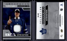 2023-24 Upper Deck Artifacts Selection Souvenirs Auston Matthews #SS-AM card