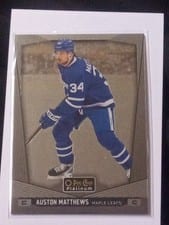 2024-25 O-Pee-Chee O-Pee-Chee Platinum Previews Auston Matthews #P-AM card