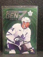 2024-25 Skybox Metal Universe Gen Z Auston Matthews #GZ-10 card