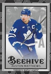 2024-25 Upper Deck Beehive Auston Matthews #BH-30 card