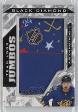 2024-25 Upper Deck Black Diamond Team Logo Jumbo Patch Puzzle - All-Star Team Auston Matthews #TL-AM card