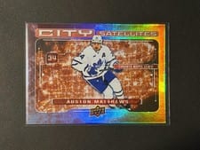 2024-25 Upper Deck City Satellites Auston Matthews #CS-20 card
