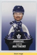 2024-25 Upper Deck Credentials Arena Giveaways - Bobbleheads Auston Matthews #BH-AM card