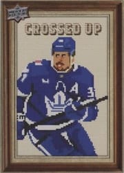2024-25 Upper Deck Crossed Up Auston Matthews #CU-1 card