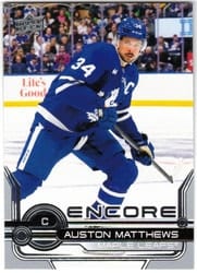 2024-25 Upper Deck Encore Auston Matthews #E-17 card
