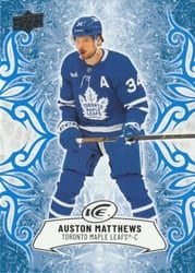 2024-25 Upper Deck Ice Base Set Auston Matthews #51 card