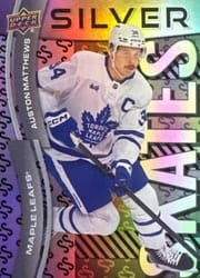 2024-25 Upper Deck Silver Skates Auston Matthews #SS-37 card