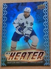 2024 Upper Deck On a Heater Auston Matthews #OH-7 card