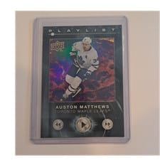 2024 Upper Deck Playlist Auston Matthews #PL-10 card