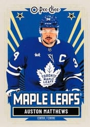 2025-26 O-Pee-Chee Base Retro Auston Matthews #15 card