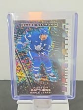 2025-26 Upper Deck Black Diamond Diamonation Auston Matthews #DN-AM card