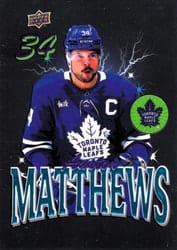 2025-26 Upper Deck Bootlegs Auston Matthews #BL-8 card