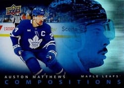 2025-26 Upper Deck Compositions Auston Matthews #CMP-1 card