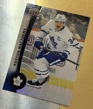 2025 Upper Deck Tim Hortons Auston Matthews #34 card
