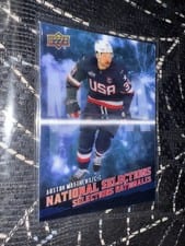 2025 Upper Deck Tim Hortons National Selections Auston Matthews #NS-5 card