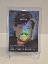 2025 Upper Deck UD Portraits Auston Matthews #P-10 card