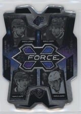 2022-23 SPx SPx Force Auston Matthews/John Tavares/Mitch Marner/William Nylander #SF-TOR card