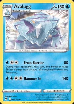 Evolving Skies Avalugg #45 card