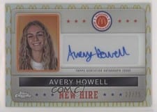 2024 Topps Chrome McDonald's All-American New Hire Badge Autographs Refractor Avery Howell #NHB-AVE