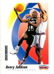 1991-92 SkyBox Base Set Avery Johnson #259 card