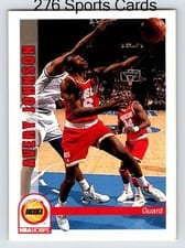 1992-93 Hoops Base Set Avery Johnson #82 card