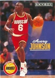 1992-93 SkyBox Base Set Avery Johnson #87 card