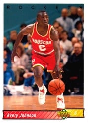 1992-93 Upper Deck Base Set Avery Johnson #94 card
