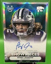 2025 Bowman University Best Bowman Showpieces Autographs Refractor Avery Johnson #BSA-AJ