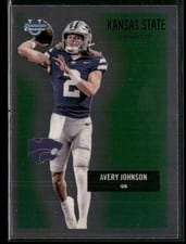 2025 Bowman University Chrome 1955 Bowman Football Avery Johnson #55AV-1 card