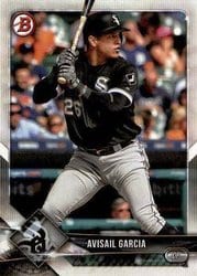 2018 Bowman Base Set Avisail Garcia #77 card