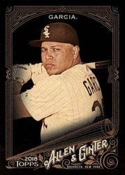 2018 Topps Allen & Ginter X Base Set Avisail Garcia #90 card