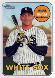 2018 Topps Heritage Base Set Avisail Garcia #328 card