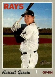 2019 Topps Heritage Base Set Avisail Garcia #638 card