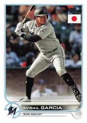 2022 Topps Japan Edition Base Set Avisail Garcia #176 card