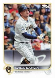 2022 Topps Mini Base Set Avisail Garcia #92 card