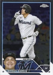 2023 Topps Chrome Base Set Avisail García #35 card