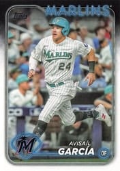 2024 Topps Base Set Avisaíl García #505 card