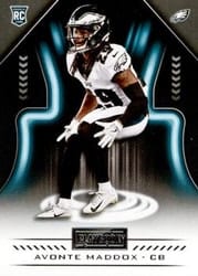 2018 Panini Playbook Base Set Avonte Maddox #176 card