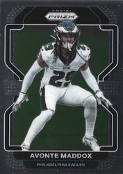 2021 Panini Prizm Base Set Avonte Maddox #225 card