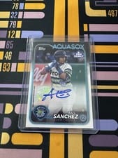 2024 Topps Pro Debut Autographs Axel Sanchez #PD-178 card