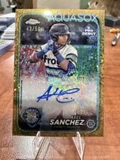 2024 Topps Pro Debut Chrome Autographs Axel Sanchez #PDC-178 card
